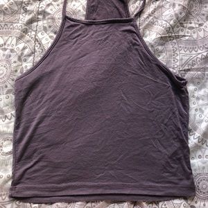 Purple croptop